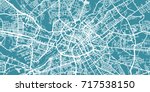 detailed vector map of... | Shutterstock .eps vector #717538150