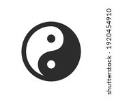 Yin Yang Symbol   Vector Sign
