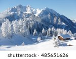 Winter wonderland in the Austrian alps