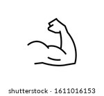 arm line icon. high quality... | Shutterstock .eps vector #1611016153