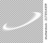 light golden twirl. curve light ... | Shutterstock .eps vector #2173514359