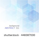 vector.abstract science... | Shutterstock .eps vector #448387030