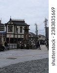 Small photo of Matsuyama, ehimejapan - August 20 2023: Many tourists visit in August, to tourist attractions such as Dogo Onsen Matsuyama Japan.