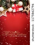 christmas holiday background | Shutterstock . vector #1175862796