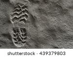 Close Up Boot Or Shoe Print ...