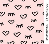 Seamless Pattern With Hearts...