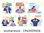 collection of failure  mistakes ... | Shutterstock .eps vector #1963409656