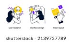 user interface development  ... | Shutterstock .eps vector #2139727789