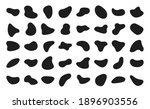 abstract blotch shape. liquid... | Shutterstock .eps vector #1896903556