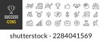 success web icons in line style....