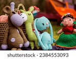 Small photo of Crochet Animals Galore collection. Featuring a diverse range of crochet animal designs, this collection is a treasure trove for crafters and hobbyists alike