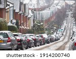 Long Terraced Street With...
