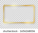 double gold shiny 16x9... | Shutterstock .eps vector #1656268036