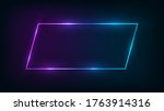 neon frame with shining effects ... | Shutterstock .eps vector #1763914316