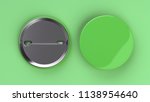 blank green badge on green... | Shutterstock . vector #1138954640