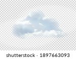 Vector Realistic Isolated Cloud ...