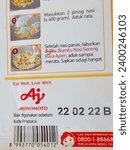 Small photo of cooking spices with expiry date 22 02 2022