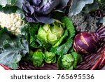 Various Of Cabbage Broccoli...