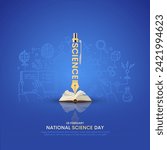 national science day.open book...