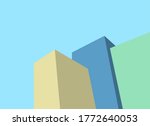 abstract architecture 3d... | Shutterstock .eps vector #1772640053