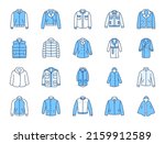 outerwear clothes doodle... | Shutterstock .eps vector #2159912589