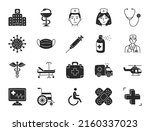 medical hospital doodle... | Shutterstock .eps vector #2160337023