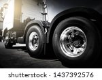 Semi Truck Trailer Freight...