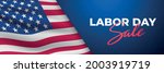 labor day sale horizontal... | Shutterstock .eps vector #2003919719