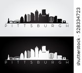 Pittsburgh Usa Skyline And...