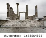 Small photo of It is suggested that Hierapolis is a Phrygian city with its close proximity to the cities of Laodikeia and Tripolis, which are borders of the Karia region, in the information they provided with the an