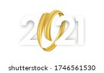 vector illustration  happy 2021 ... | Shutterstock .eps vector #1746561530