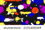 neon dirty grunge abstract... | Shutterstock .eps vector #2151600349