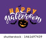 happy halloween   cute hand... | Shutterstock .eps vector #1461697439