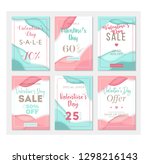 pack of six sale banner... | Shutterstock .eps vector #1298216143