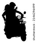 man and women whit retro... | Shutterstock .eps vector #2146296499