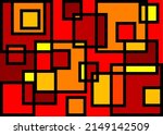 abstract stained glass of... | Shutterstock .eps vector #2149142509