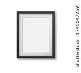 realistic modern frame for... | Shutterstock .eps vector #1745047259