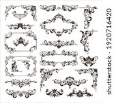 ornamental design lace borders... | Shutterstock .eps vector #1920716420
