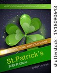 st. patrick's day traditions... | Shutterstock .eps vector #1918090643