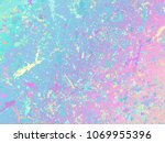 unicorn background with rainbow ... | Shutterstock .eps vector #1069955396