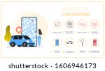 how to use carsharing... | Shutterstock .eps vector #1606946173