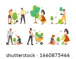 charity community plant a tree... | Shutterstock .eps vector #1660875466