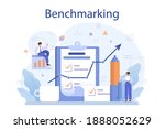 benchmarking concept. idea of... | Shutterstock .eps vector #1888052629