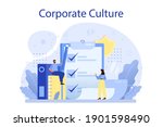 corporate culture concept.... | Shutterstock .eps vector #1901598490