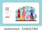 Wine Web Banner Or Landing Page....