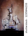 Small photo of Steampunk alembic tubes nixie