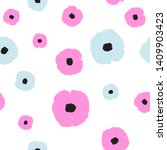seamless pattern pink and blue...