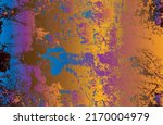 abstract vector golden grunge... | Shutterstock .eps vector #2170004979