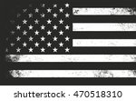 usa flag in grunge style.... | Shutterstock .eps vector #470518310