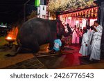 Small photo of KATHARAGAMA, SRI LANKA - 1 August 2015, Katharagama Devol, Devalaya - This a devol to worship lord Katharagama. Many Sri lankan come to this devol to worship as a annual ritual of their life, Sri Lank